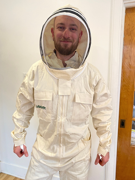 Complete beekeeper's outfit