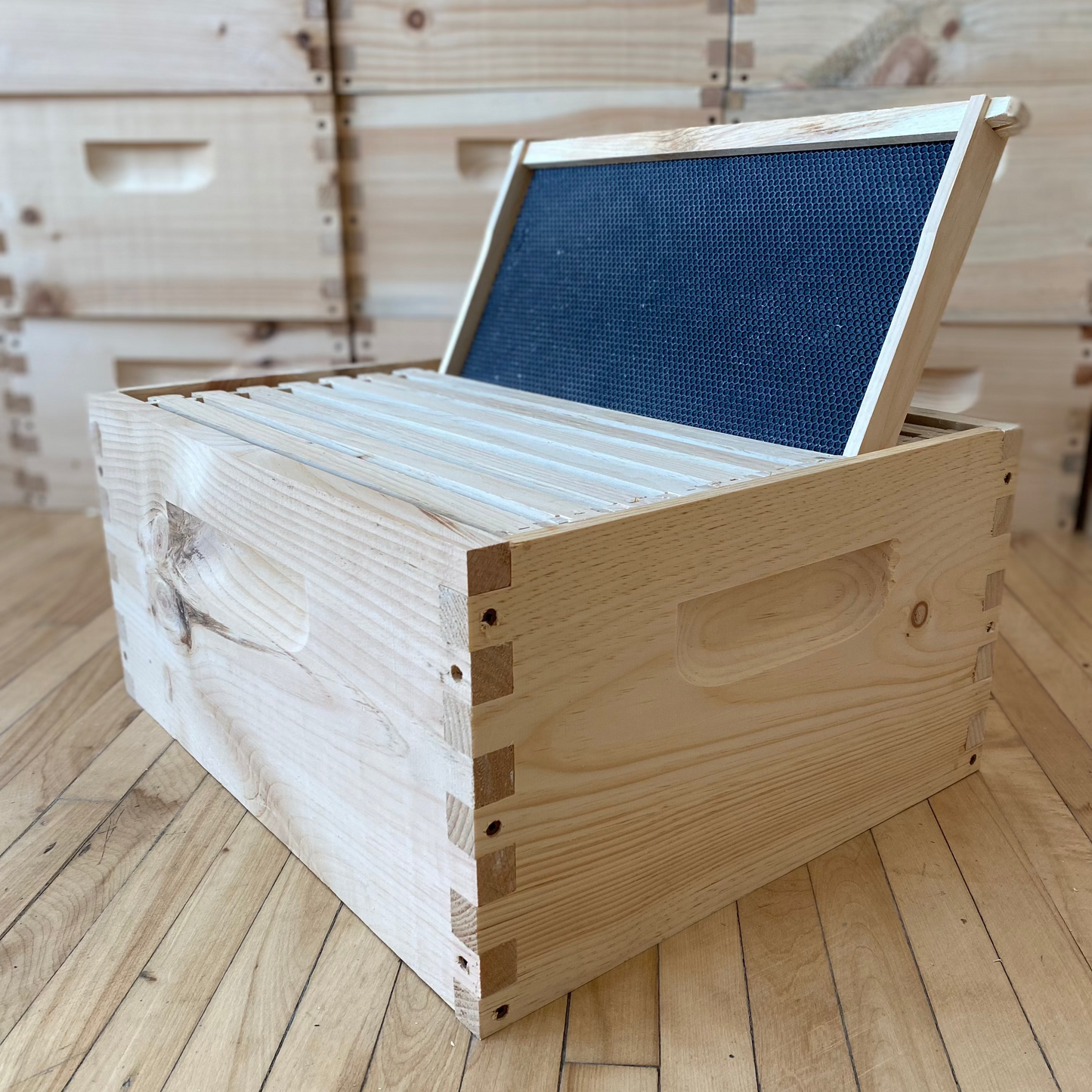 Standard super with 10 frames (assembled)