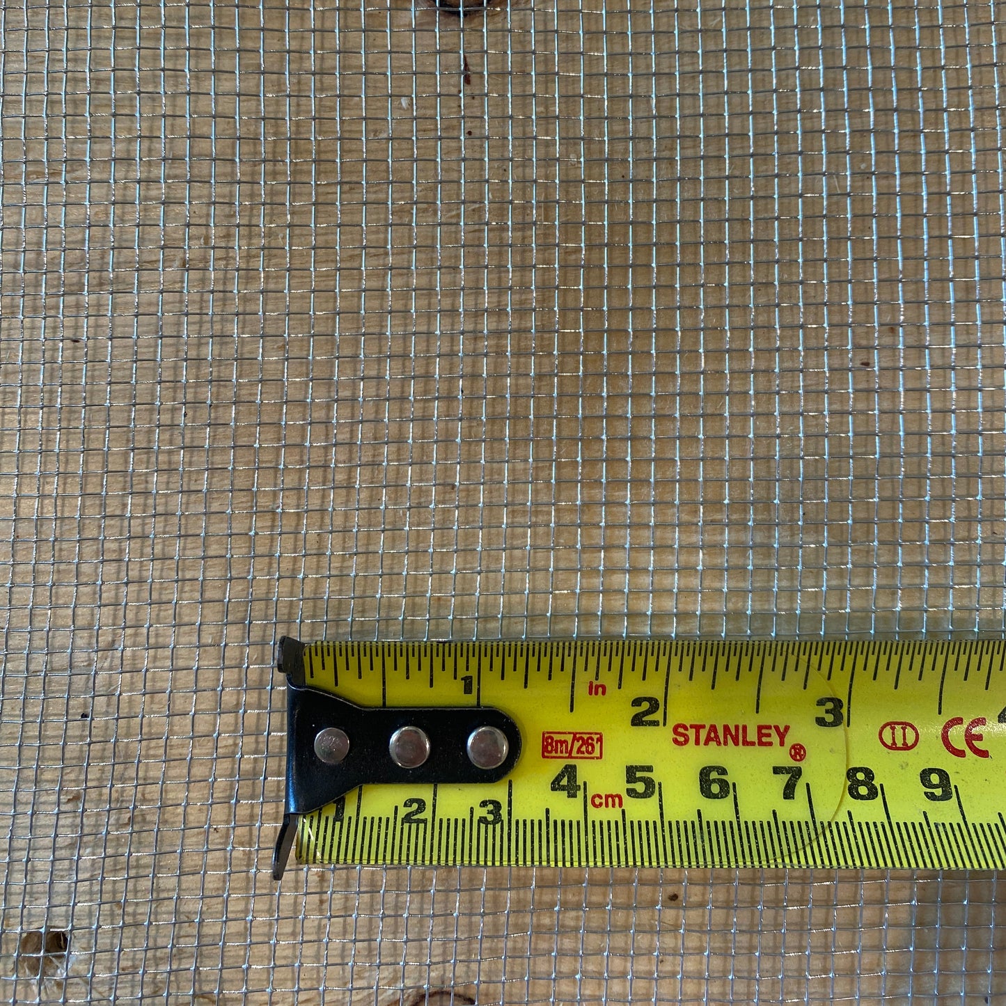 Grille d'acier galvanisé 1/8 po (Gauge 27)