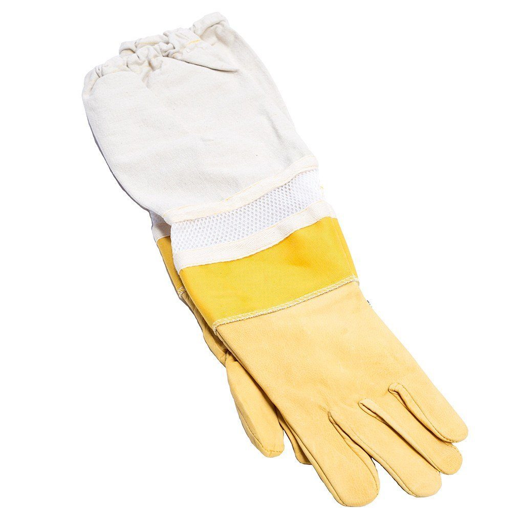 Pair of beekeeping gloves