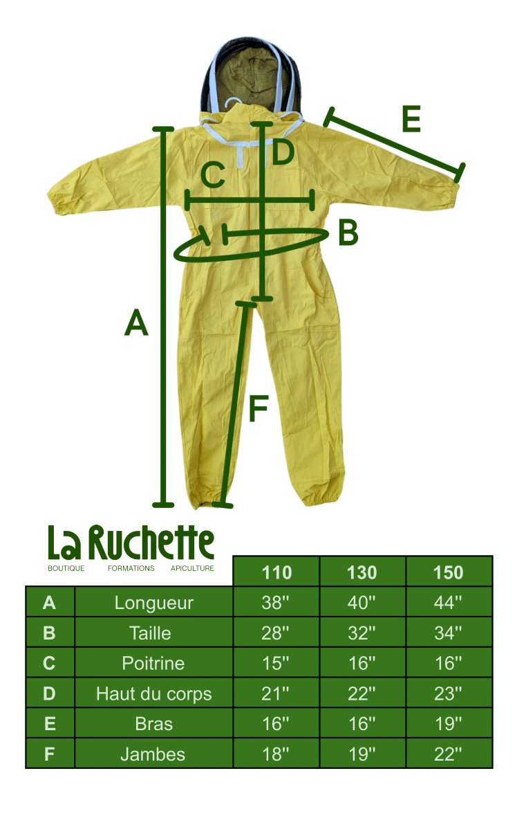 Habit d'apiculture pour enfant