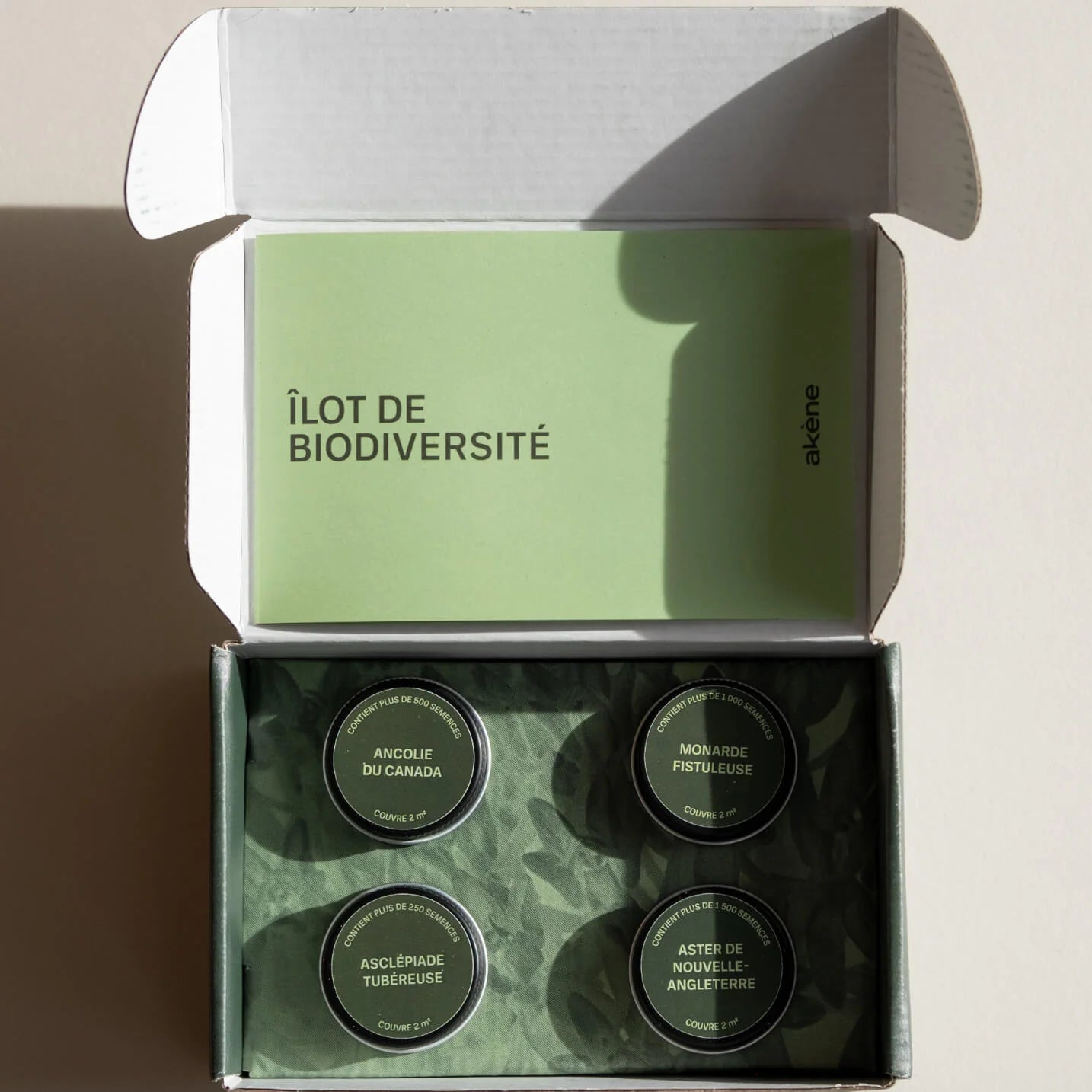 Coffret de semences - Îlot de biodiversité
