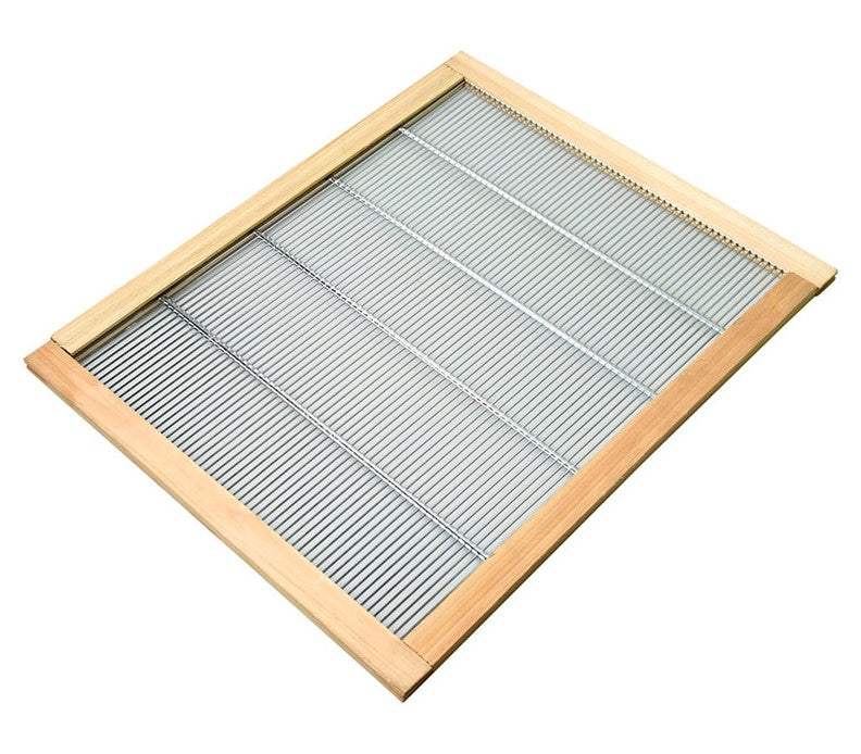 Grille à reine (métal + bois)