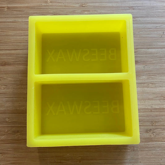 Silicone mold for wax