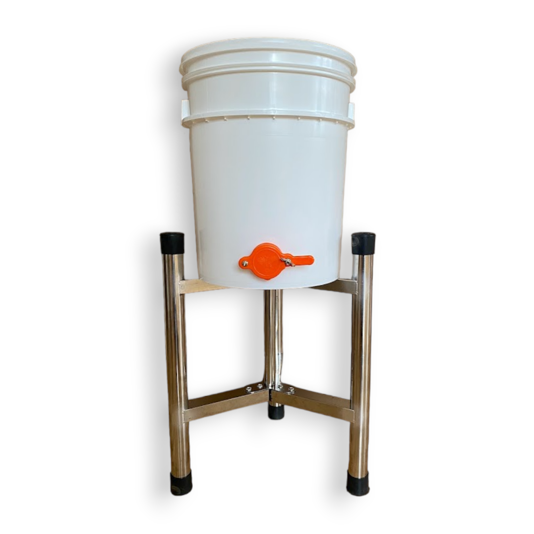 Boiler and ripening tank support