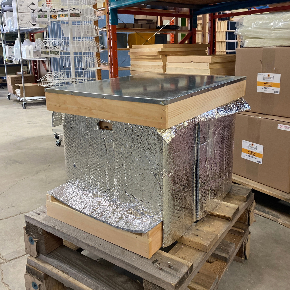 Isolant thermofoil pour ruche