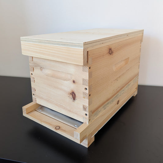 Assembled hive for 6 frames