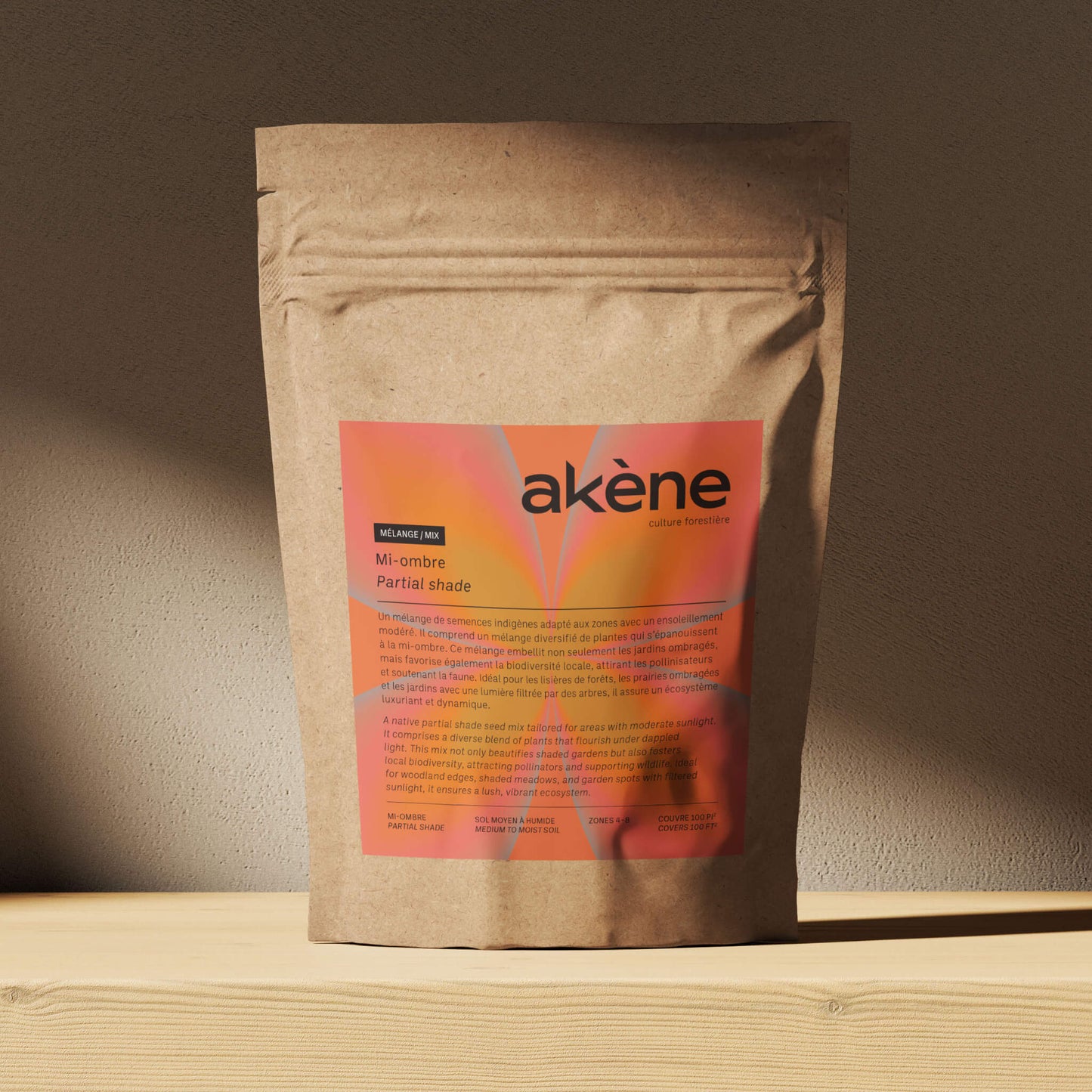 Mélange de semences de fleurs sauvages | Mi-ombre