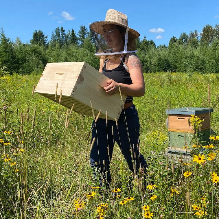 Chapeau d'apiculture avec filet
