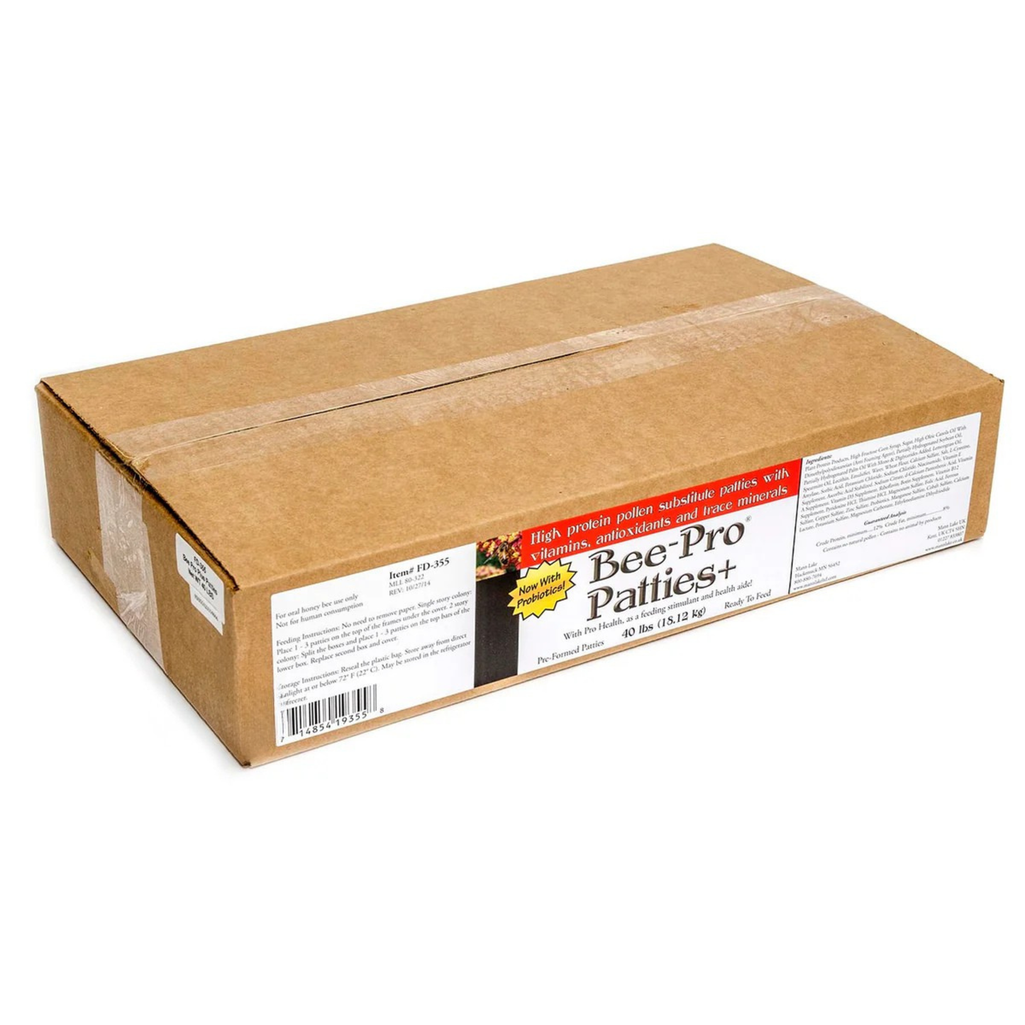 Galette de pollen 4%