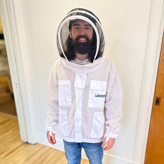 Breathable beekeeping jacket