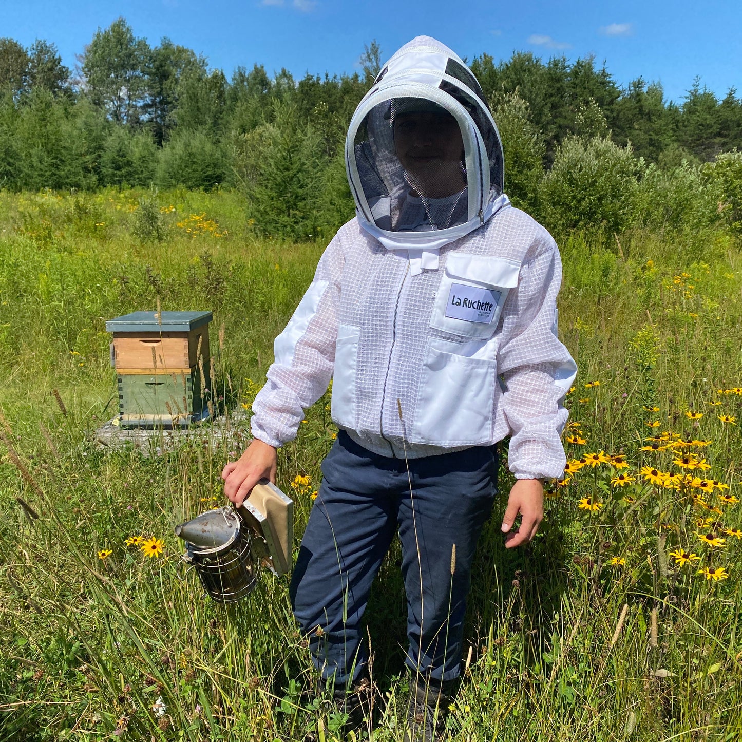 Veste d'apiculture aérée
