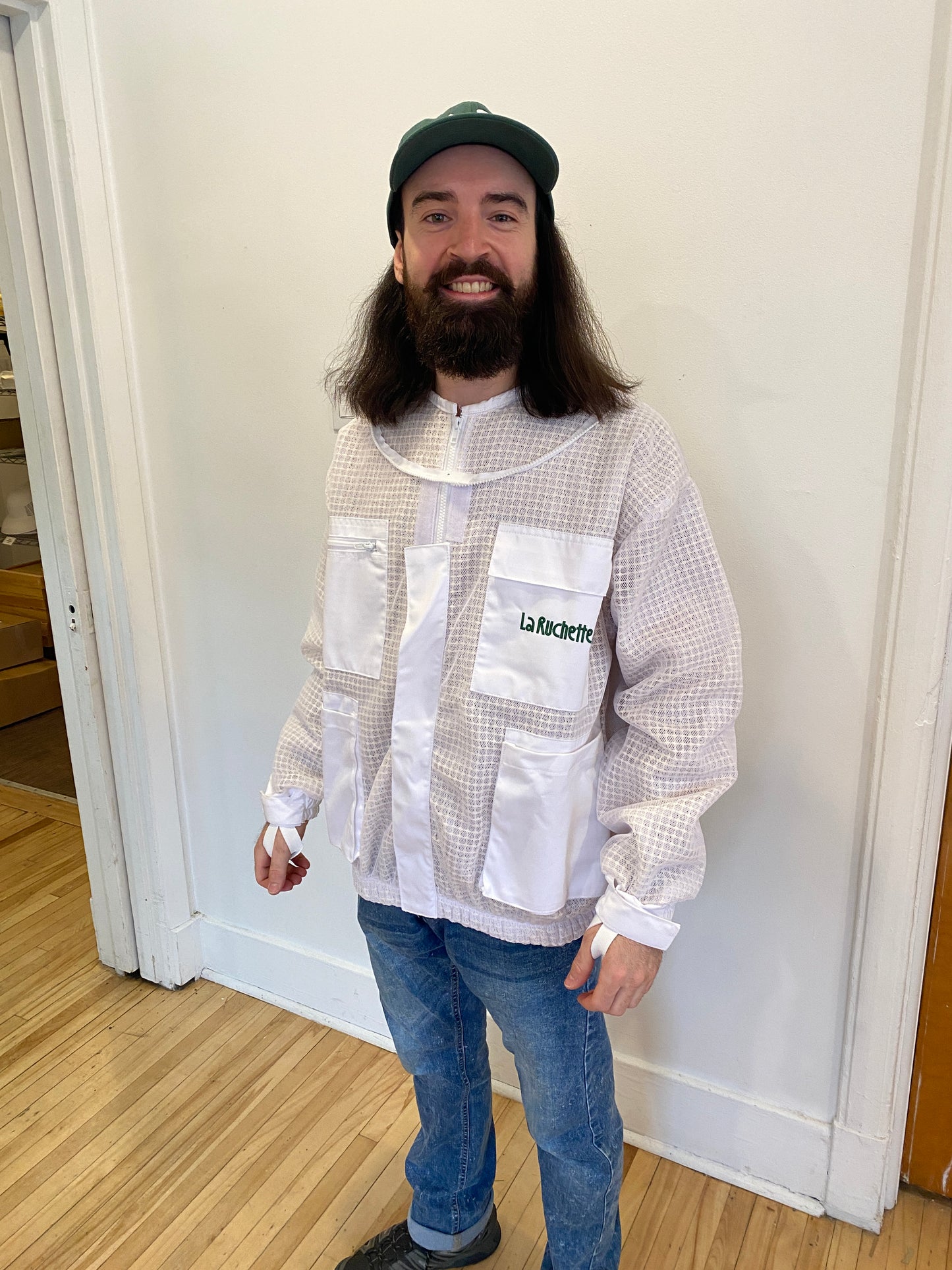 Veste d'apiculture aérée