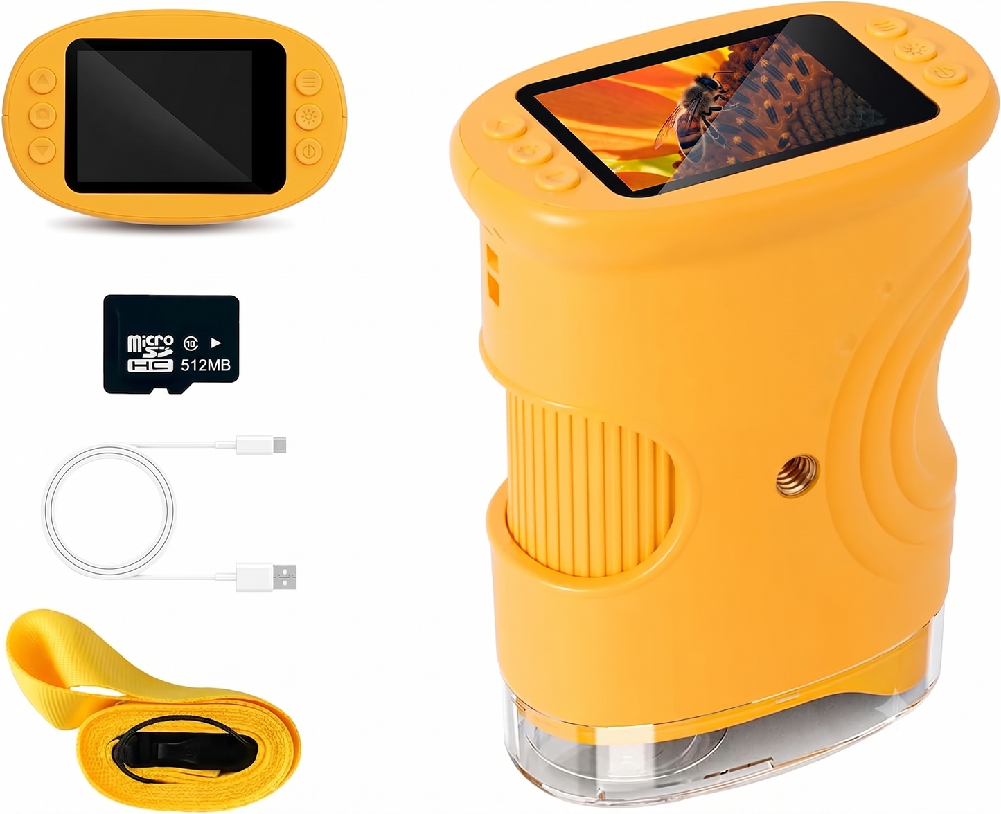 Microscope de poche - carte SD incluse