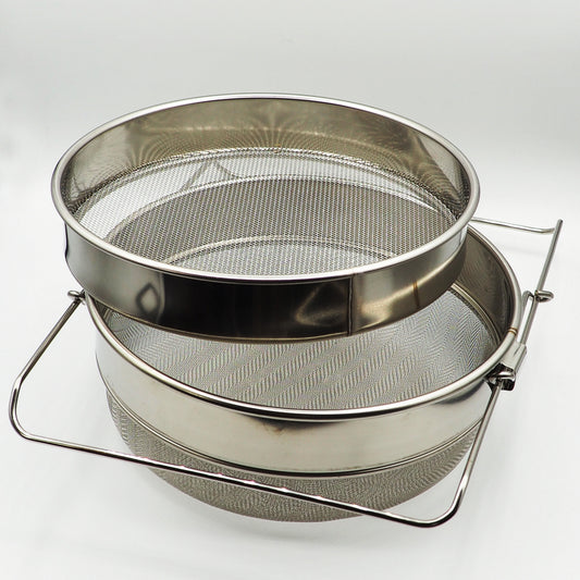Stainless steel honey filter