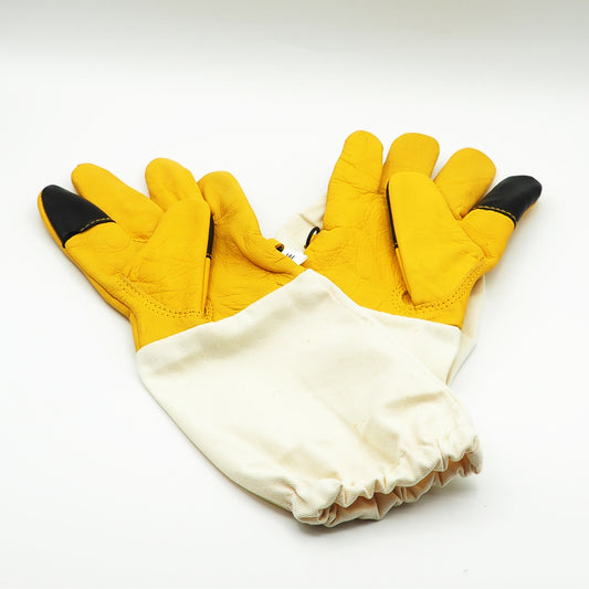 Pair of beekeeping gloves